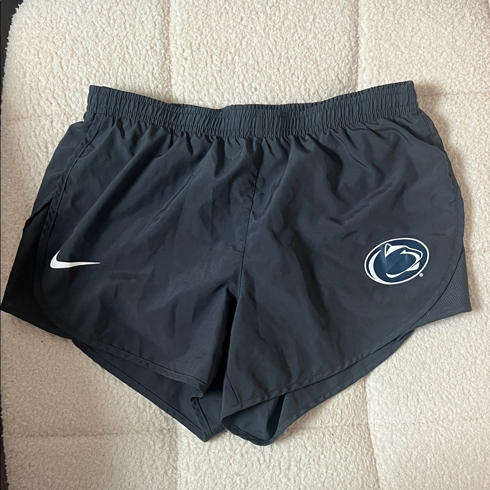 Nike Women's Penn State Dark Gray Athletic Shorts